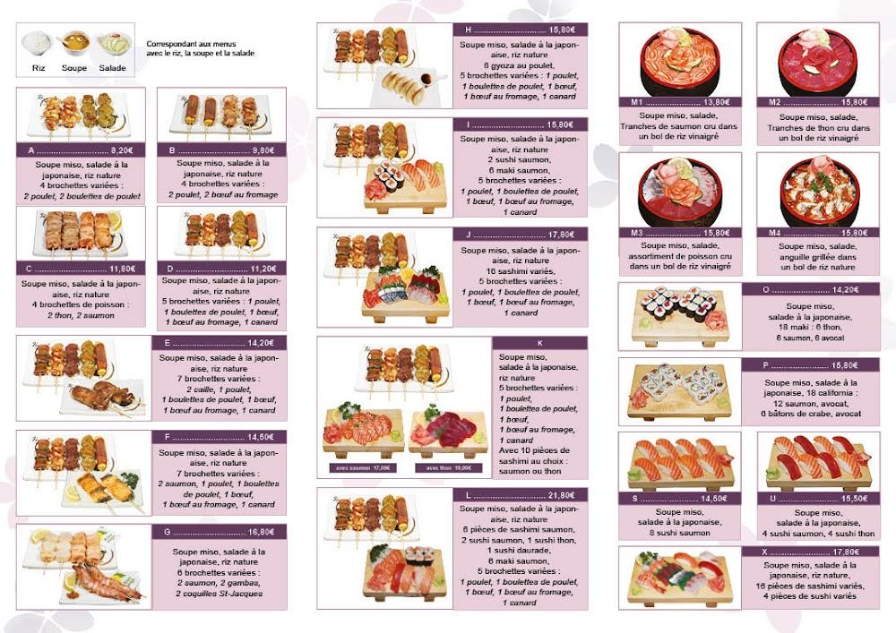 Tokyo Sushi - Menu Image 3