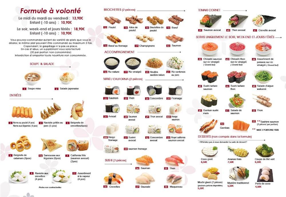 Tokyo Sushi - Menu Image 4